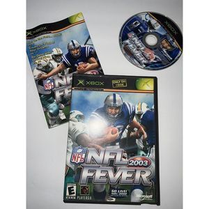 NFL Fever 2003 (Microsoft Xbox, 2002) Complete With Manual